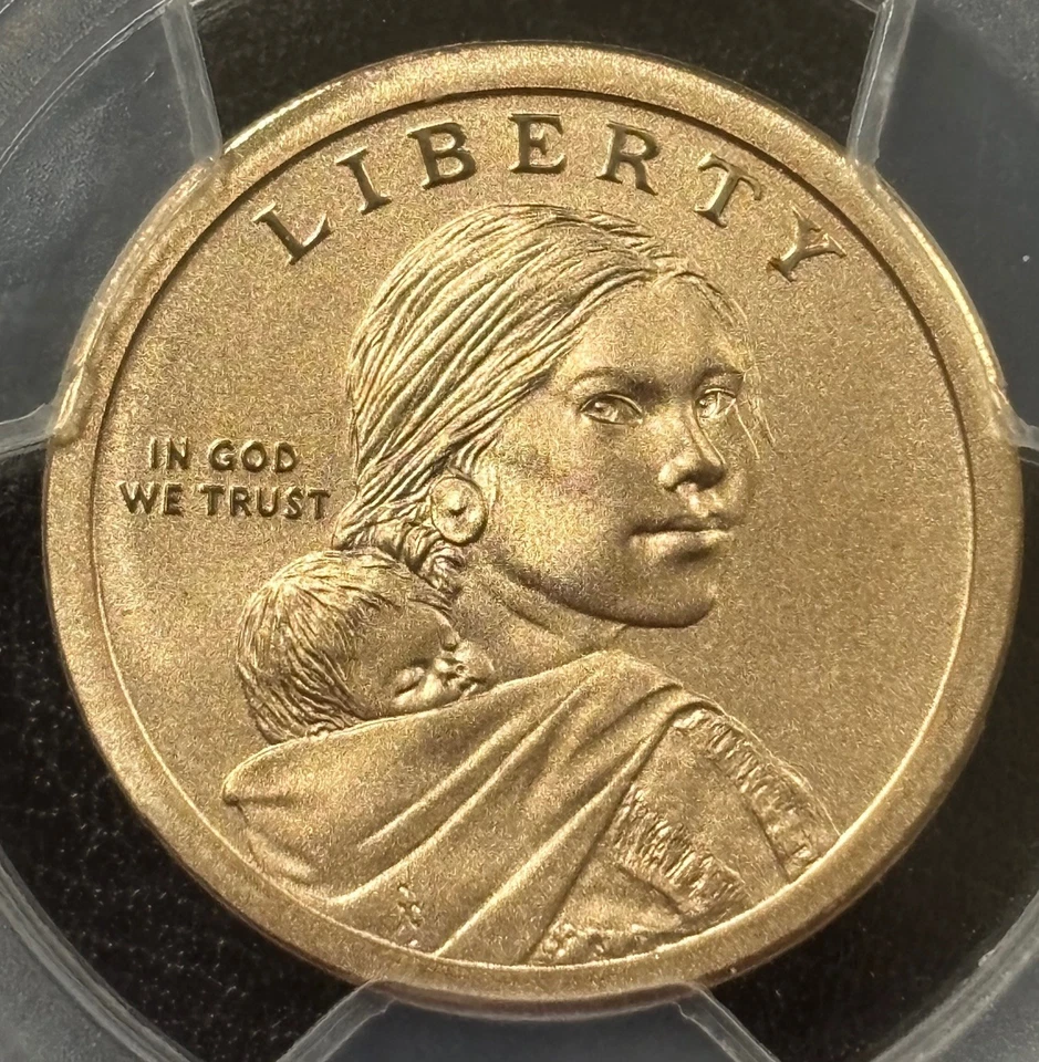 2017-S PCGS SP70 $1 Native American 225th Anniversary Enhanced Unc Set FDOI #831 - Image 3 of 4