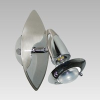 Chrom Nickel Klassisch Spot Strahler Reflektor 1X40W/E14 10X20 [Cm]