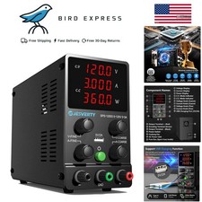 Variable DC Power Supply 0-120V 3A Adjustable Regulated Bench Power Supply
