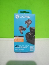  JLab GO Air POP ANC True Wireless Earbuds - Active Noise Canceling - Black-New