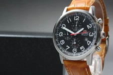 [Near MINT]  ORIENT TD0D-C6 Chronograph Date Black Men's Quartz Watch From JAPAN