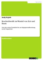 Beschreibstoffe Im Wandel Von Zeit Und Raum (Buch)