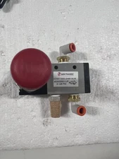 PRO SOURCE 1/4" NPT Manual Mechanical Valve 3 Way, 2 Position, Lever/Spring