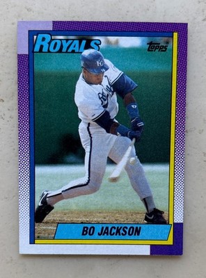 1990 Topps Baseball Card #300 - Bo Jackson - Kansas City Royals