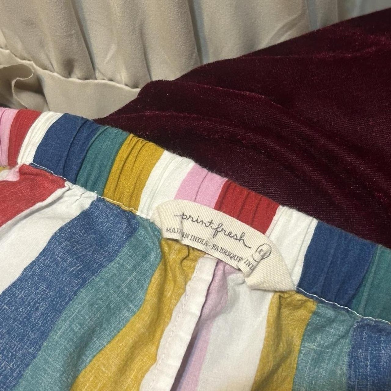 Printfresh Striped Drawstring Shorts Multicolor - image 4