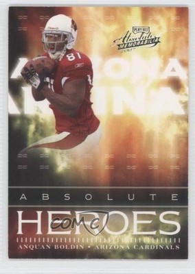 2007 Playoff Absolute Memorabilia Heroes 58/100 Anquan Boldin #AH-7 1q9