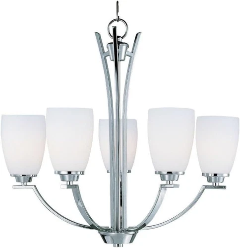 Modern Rocco Five-Light Chandelier - 24" Wide, 22.25" High, Traditional Style - Picture 1 of 5