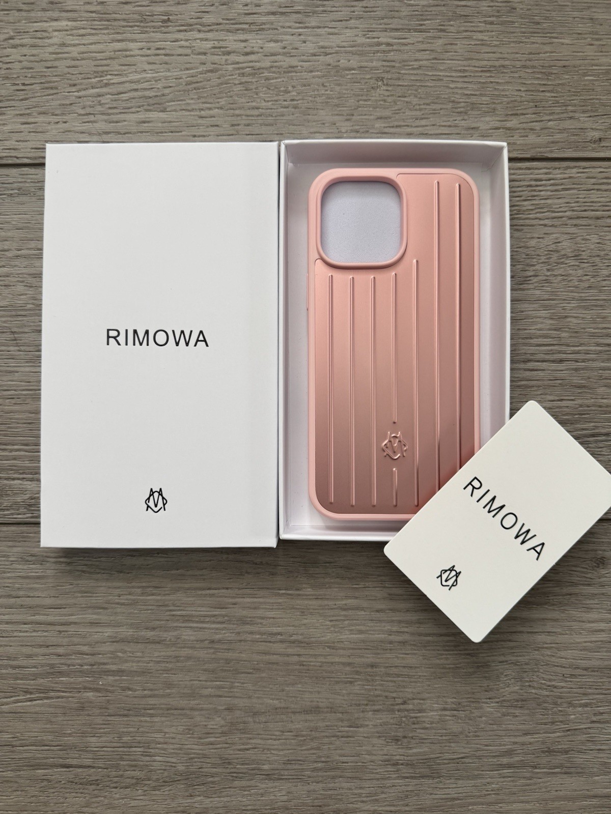 *AUTHENTIC* RIMOWA PINK CASE for iPhone 16 PRO