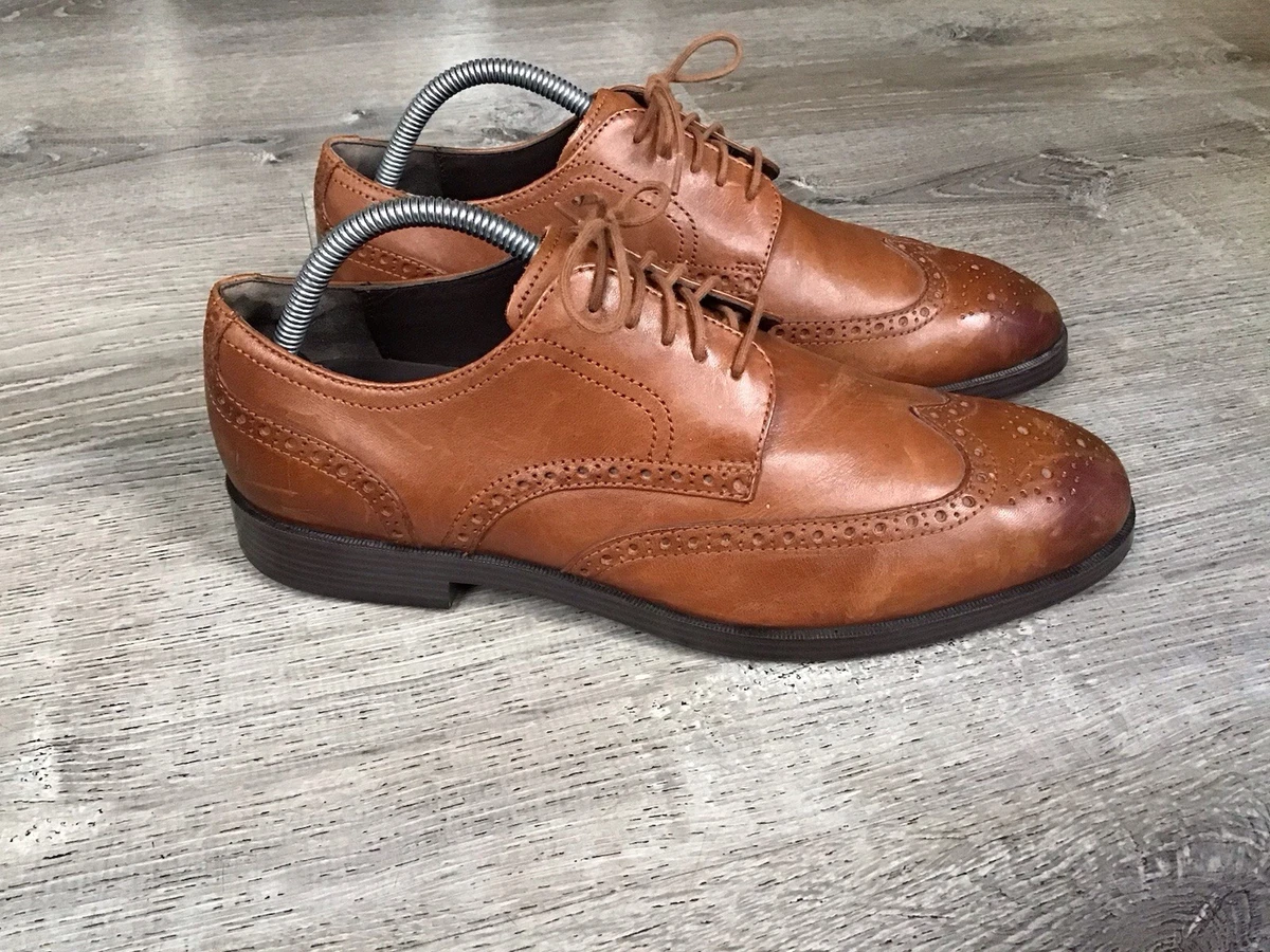 Cole Haan Men’s Oxford Brown Wingtip Lace Up Sz12M Amazon.com | Cole Haan Men main image 2