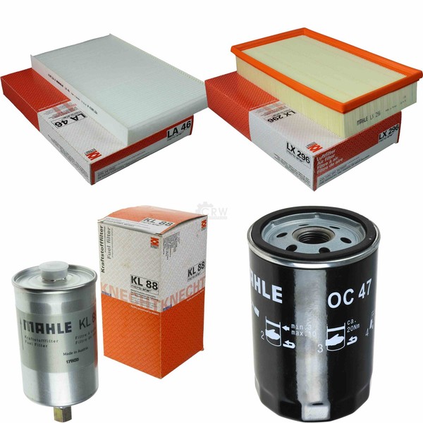 Mahle Kraftstofffilter KL 88 Innenraum LA 46 Luftfilter LX 296 ÖLfilter OC 47-image