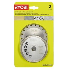 RYOBI - Kit 2 Lames Scie Multi-matériaux 85mm - RAKMMS02K - Bois/Métal et Car...