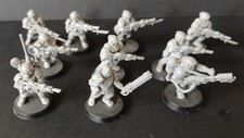 Warhammer 40k 10 Cadian Shock Troopers Unpainted #2