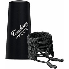 Vandoren Klassik Bb Clarinet Ligature and Cap Bb Clarinet with Plastic Cap