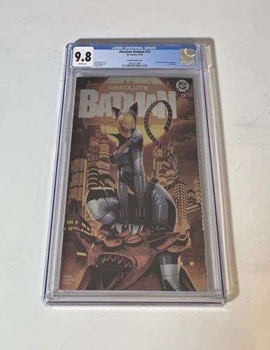 🔥 Absolute Batman #13 CGC 9.8 Graded Godtail FOIL NYCC 2025 Limited Edition 🔥
