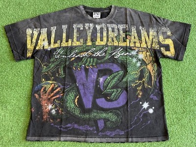 New Vale Forever Enter The Dragon Tee Shirt Black 2025 Size XL Authentic Hype