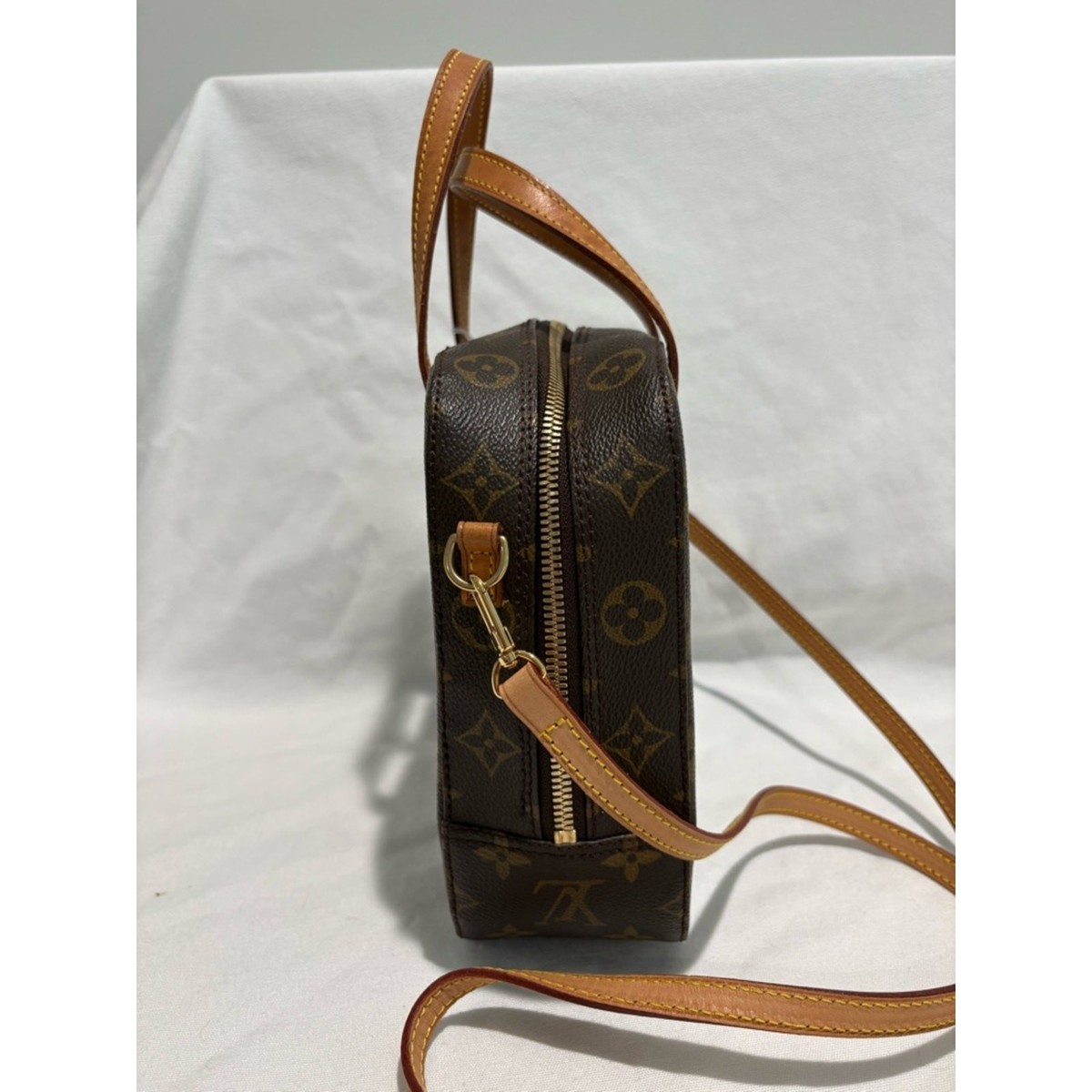 Authentic Louis Vuitton Spontini Top Handle Crossbody Bag w