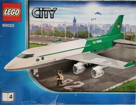 LEGO City: Cargo Terminal (60022) COMPLETE + Instructions + Minifigs (RETIRED)