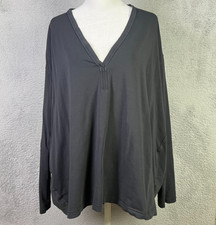 Lululemon Back In Action Shirt Womens 10 Blac...