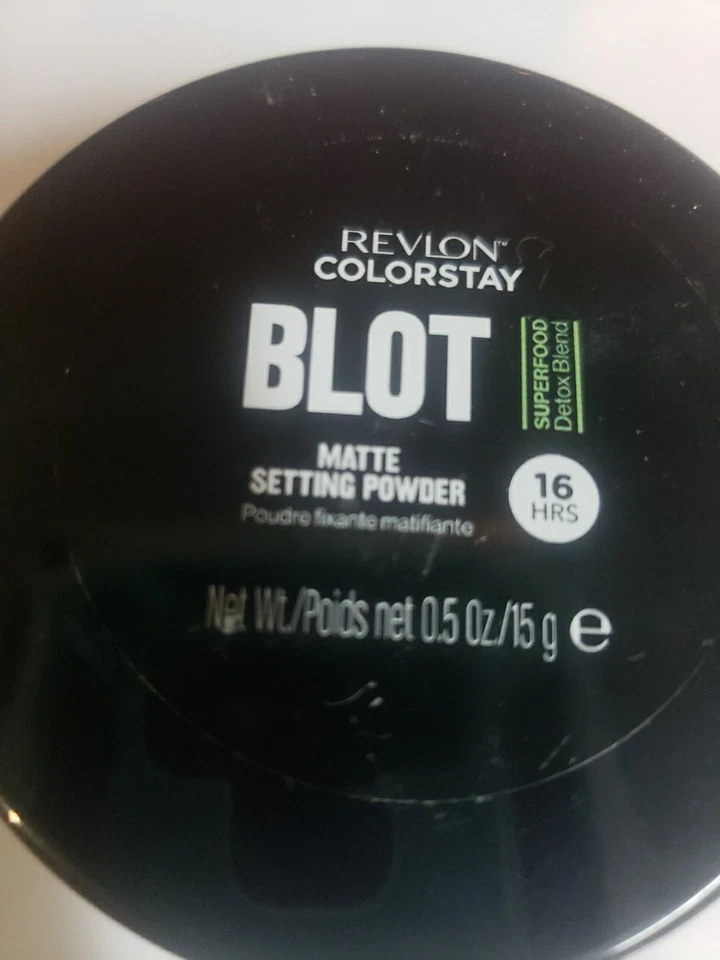 New Revlon Colorstay Blot Matte Setting Powder Superfood Detox Blend - Image 2 of 2