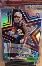 2025 Panini Rookies & Stars - Rookies TreVeyon Henderson #188 Signatures AU, RC