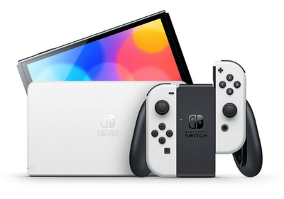 Nintendo Switch OLED – White Joy-Cons 45496883386| eBay
