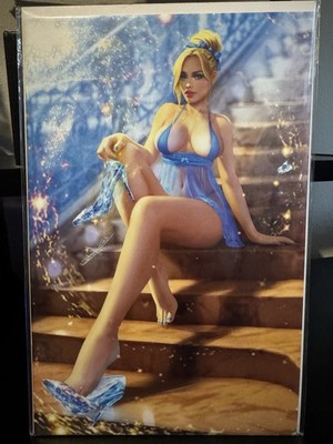 Power Hour #1 - Exclusive Cosplay Cinderella Lingerie Virgin Sidney Augusto