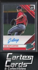 Jon Duplantier 2019 Donruss Optic RPS-JD Rated Prospects Signatures Diamondbacks