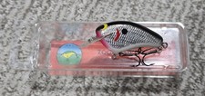 WEC Zoom Mutt Black Back Foil Custom Handmade Balsa Wood Fishing Lure Crankabit