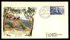 Mayfairstamps Australia FDC 1963 blue mountain crossing commemoration First Day