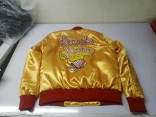 Kenosha Kickers Bomber Jacket John Candy Gus Polinski Home Alone Satin Men’s