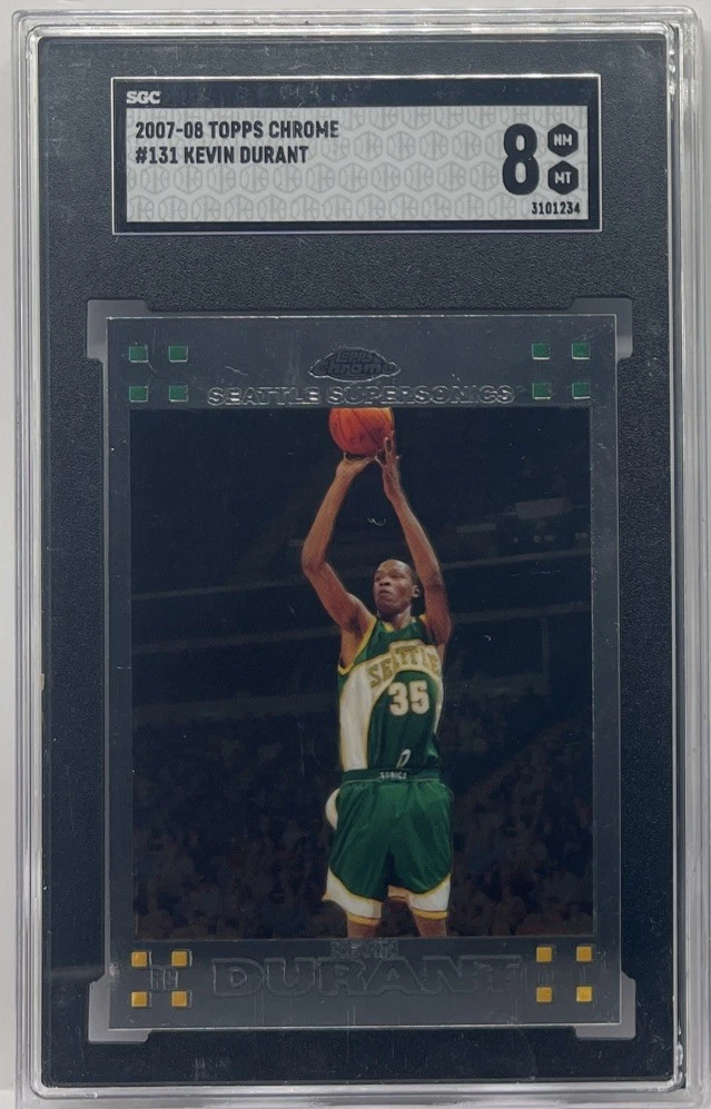 2007-08 Topps Chrome - Kevin Durant #131 for sale | eBay