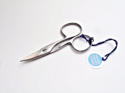 Nagelschere SOLINGEN Premium, ROSTFREI 3,5'' Stainless-Steel brushed Nail scissor