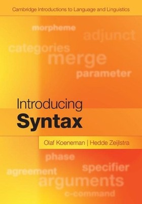 Introducing Syntax by Olaf Koeneman (English) Hardcover Book