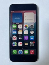 Apple iPhone SE 2nd Gen 64 GB Black TFW Straight Talk TracFone MHHA3LL/A iOS 18