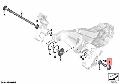 BMW K18 Covering Cap Genuine 46517694153