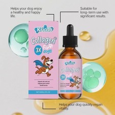 For Dogs and Pets Dog 60ml Liquid Collagen Collagen Supplement with Biotin