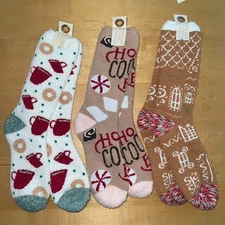 Altar'd State Holiday Cozy Fuzzy Socks - Choose pattern - One Size *NEW*
