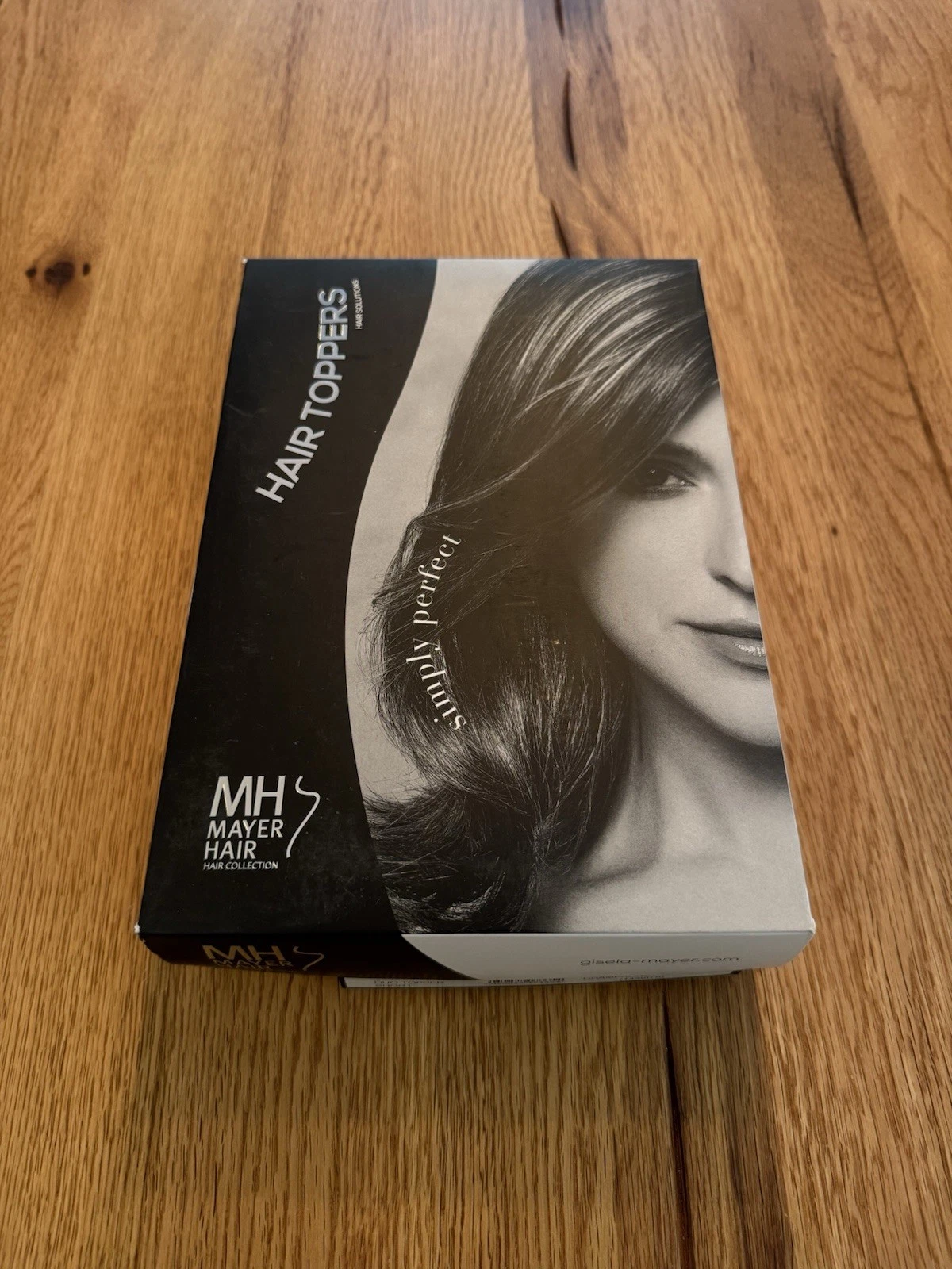 Gisela Mayer Hair Topper Duo Topper Short Champagne Rooted 14/88+8 Mono - New