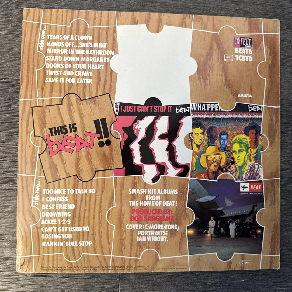 The Beat - What Is Beat? - 2x12" Vinyl LP Comp 1st - 1983 Ex Ska New Wave Metal - Image 2 of 2