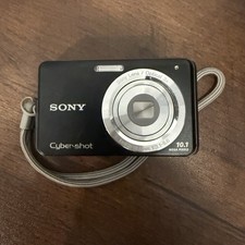 Sony Cyber-shot DSC-W180 Camera Powers On For Parts / Repair w Battery
