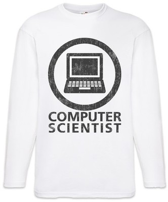 Computer Scientist Langarm T-Shirt Software Entwickler Informatiker