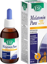 ESI - Melatonin Pura Con Erbe Della Notte, Integratore Alimentare in Gocce Con M