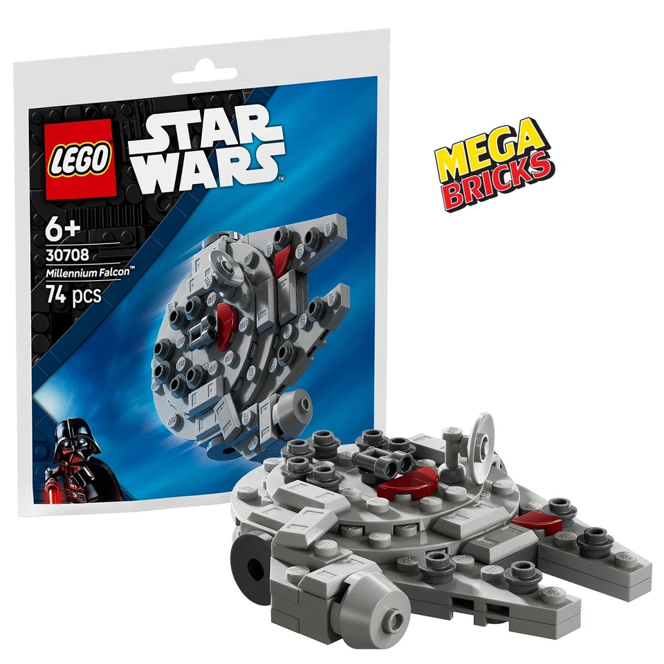 LEGO POLYBAG STAR WARS MILLENNIUM FALCON REF 30708 *NEUF SCELLÉ*