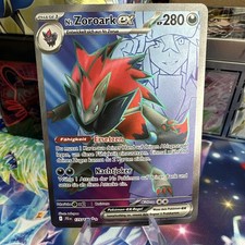 Carta Pokemon Ns Zoroark-ex JTG 175/159 Compagni di Viaggio Fullart Italiano NM