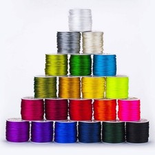 Neotrims Rattail 2mm Silky Rats Tail Cord KUMIHIMO Jewelry Braiding, 23 Colours