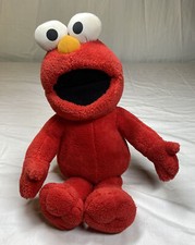 VTG. 2003 Fisher Price Sesame Street Potty Elmo Toy Plush 13 inches Works