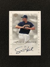 1996 Donruss Leaf SCOTT KARL Authentic Signature AUTOGRAPH CARD