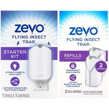 Zevo Device Starter Kit and 2 ct Refill