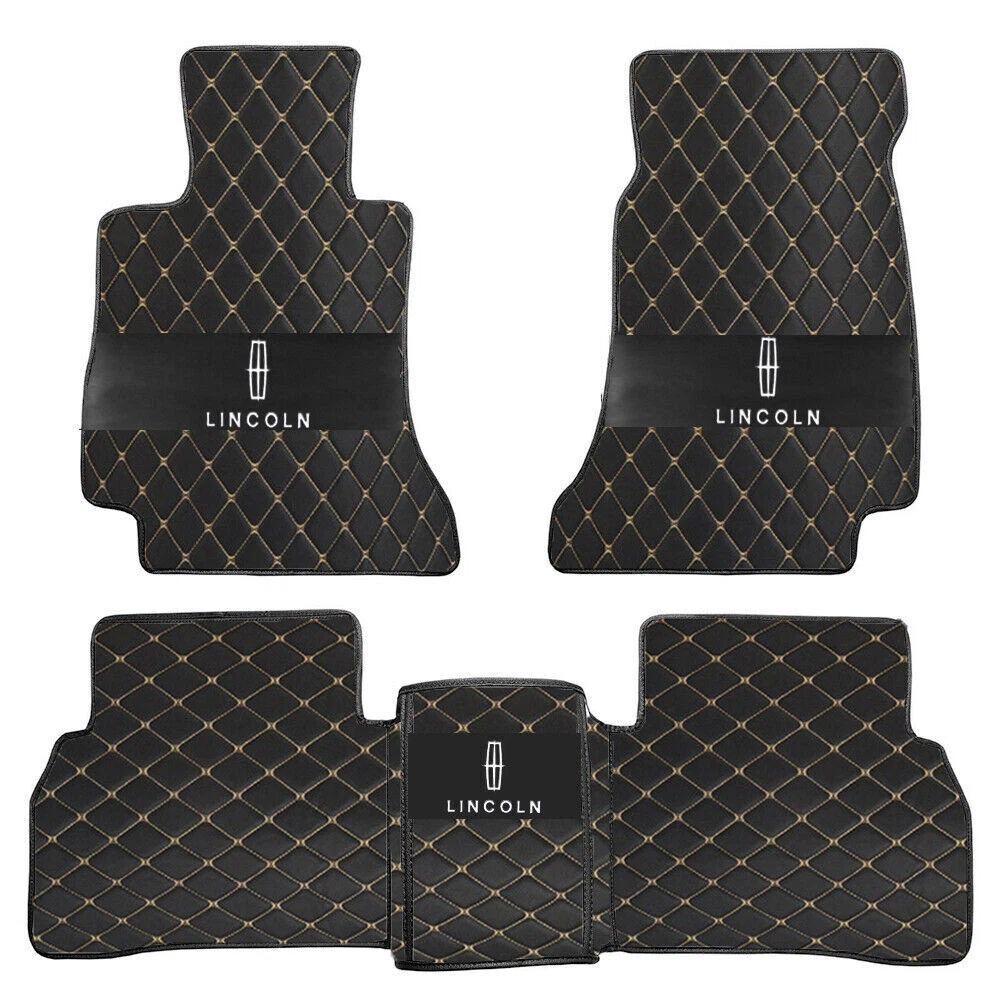 For Lincoln MKC MKS MKT MKX MKZ Car Floor Liner Mats Auto Waterproof Anti Slip