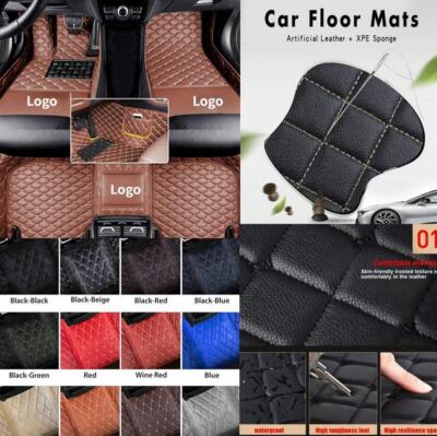 For Cadillac SRX XT4 XT5 XT6 XTS STS SLS LYRIQ Car Floor Mats Waterproof Liners